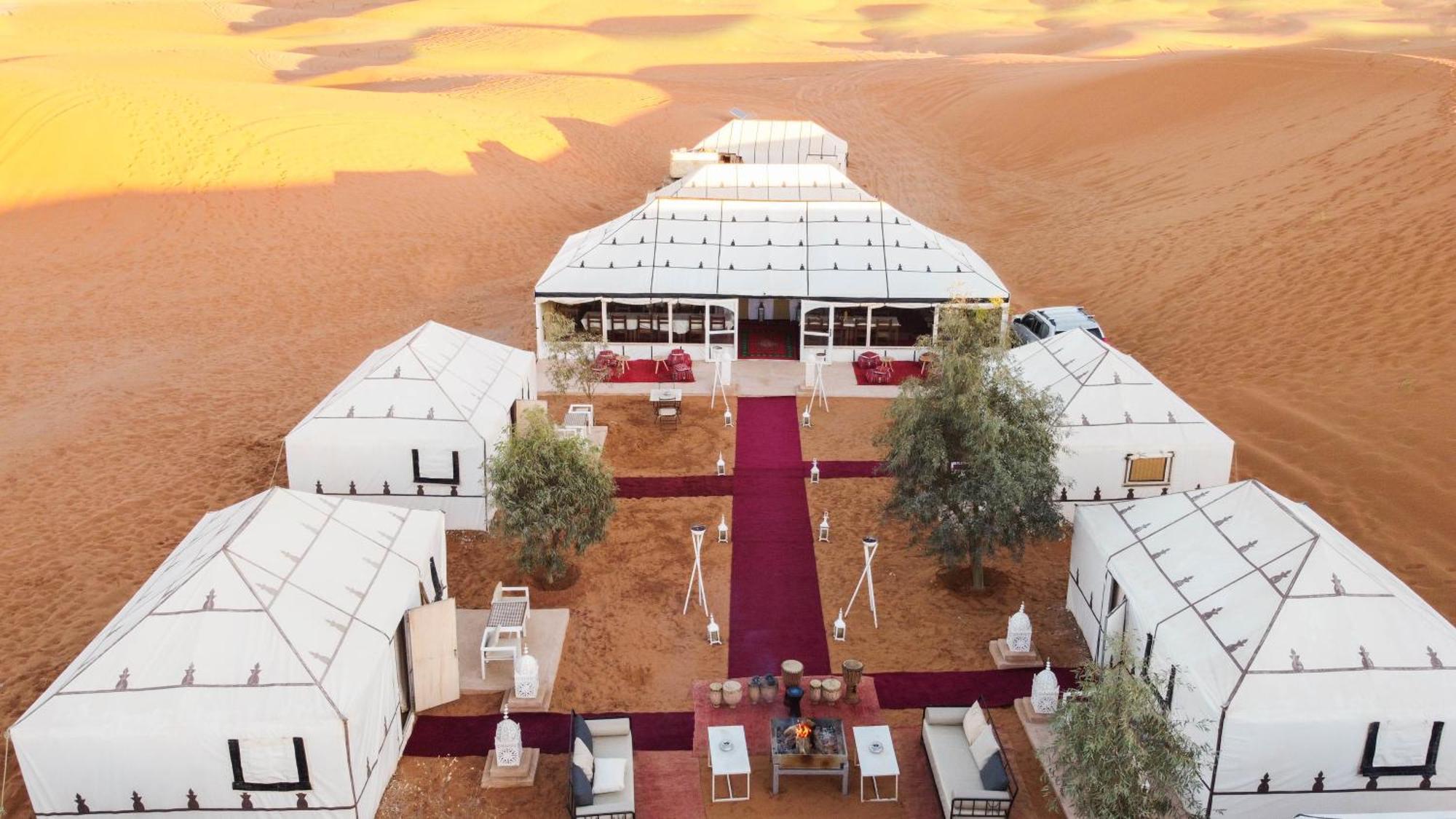 Luxury Camp Chebbi Hotel Merzouga Exterior foto