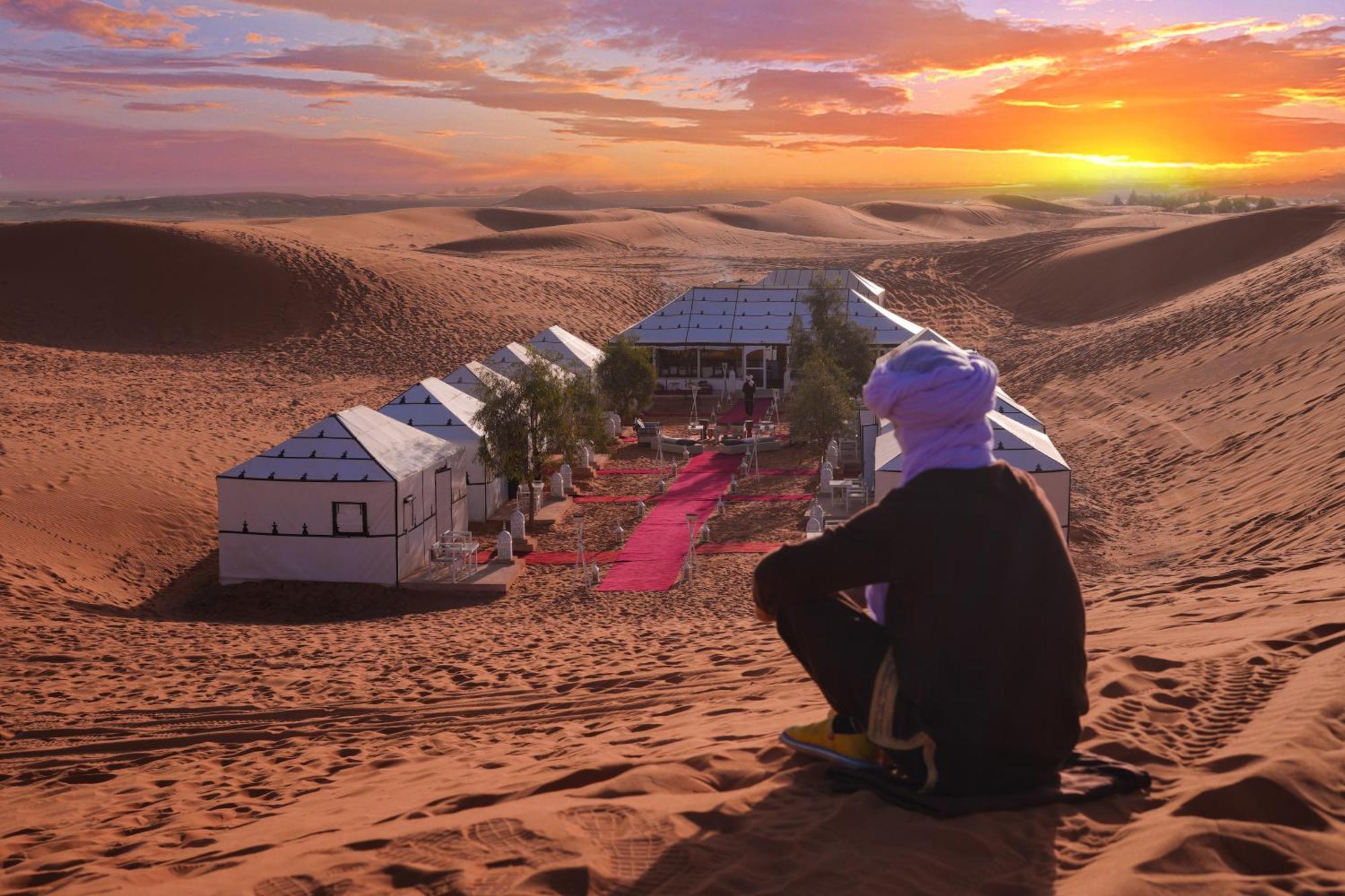 Luxury Camp Chebbi Hotel Merzouga Exterior foto